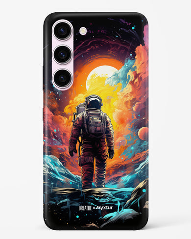 Technicolor Space Adventure [BREATHE] Hard Case Phone Cover (Samsung)