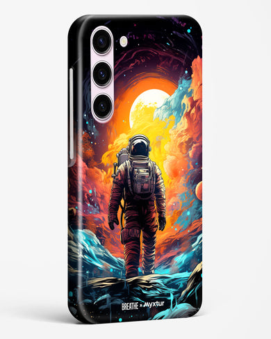 Technicolor Space Adventure [BREATHE] Hard Case Phone Cover (Samsung)