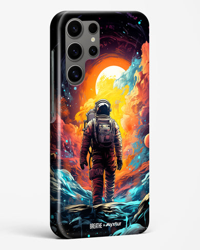 Technicolor Space Adventure [BREATHE] Hard Case Phone Cover (Samsung)