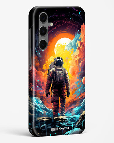 Technicolor Space Adventure [BREATHE] Hard Case Phone Cover (Samsung)