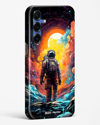 Technicolor Space Adventure [BREATHE] Hard Case Phone Cover (Samsung)