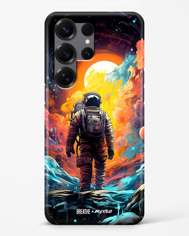 Technicolor Space Adventure [BREATHE] Hard Case Phone Cover (Samsung)