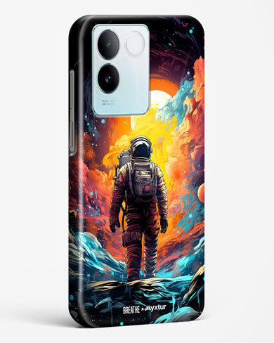 Technicolor Space Adventure [BREATHE] Hard Case Phone Cover (Vivo)