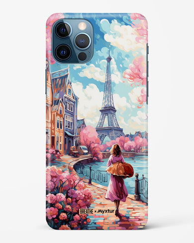 Pastel Paris Impressions [BREATHE] Hard Case Phone Cover-(Apple)