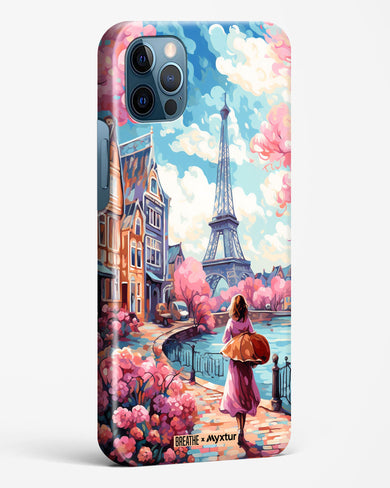 Pastel Paris Impressions [BREATHE] Hard Case Phone Cover-(Apple)