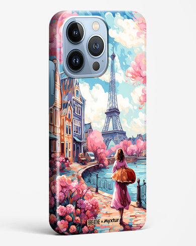 Pastel Paris Impressions [BREATHE] Hard Case Phone Cover-(Apple)