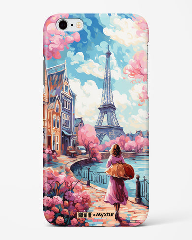 Pastel Paris Impressions [BREATHE] Hard Case Phone Cover-(Apple)