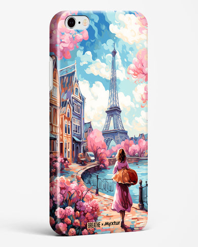 Pastel Paris Impressions [BREATHE] Hard Case Phone Cover-(Apple)