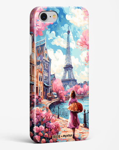 Pastel Paris Impressions [BREATHE] Hard Case Phone Cover-(Apple)