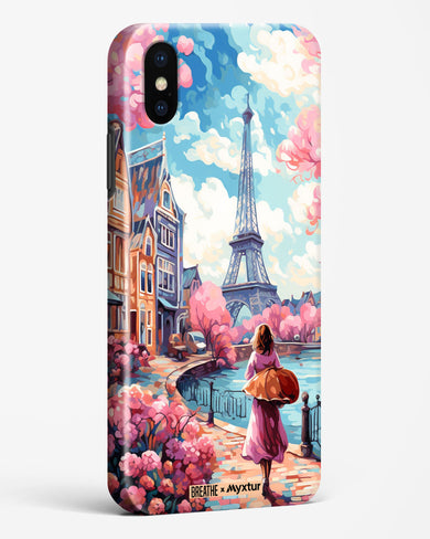 Pastel Paris Impressions [BREATHE] Hard Case Phone Cover (Apple)