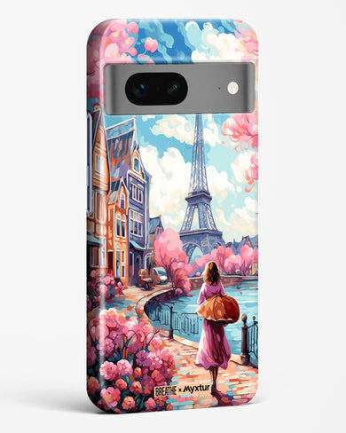 Pastel Paris Impressions [BREATHE] Hard Case Phone Cover-(Google)