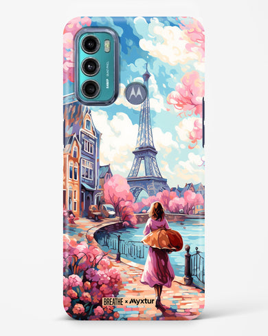 Pastel Paris Impressions [BREATHE] Hard Case Phone Cover (Motorola)