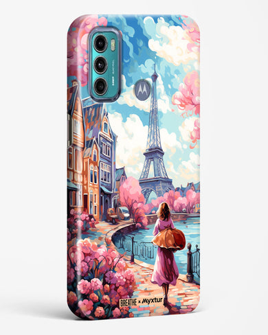 Pastel Paris Impressions [BREATHE] Hard Case Phone Cover (Motorola)