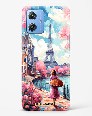 Pastel Paris Impressions [BREATHE] Hard Case Phone Cover (Motorola)
