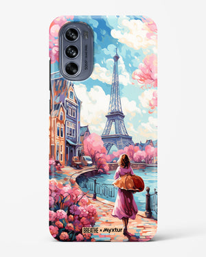 Pastel Paris Impressions [BREATHE] Hard Case Phone Cover (Motorola)
