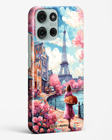 Pastel Paris Impressions [BREATHE] Hard Case Phone Cover (Motorola)