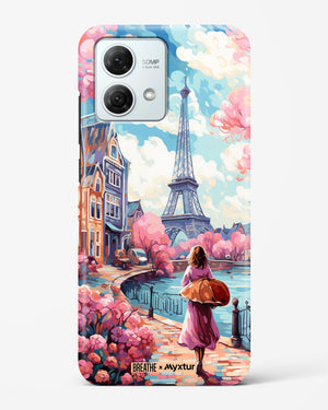 Pastel Paris Impressions [BREATHE] Hard Case Phone Cover (Motorola)