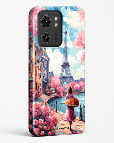 Pastel Paris Impressions [BREATHE] Hard Case Phone Cover (Motorola)