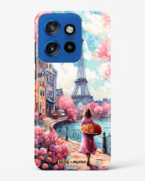 Pastel Paris Impressions [BREATHE] Hard Case Phone Cover (Motorola)