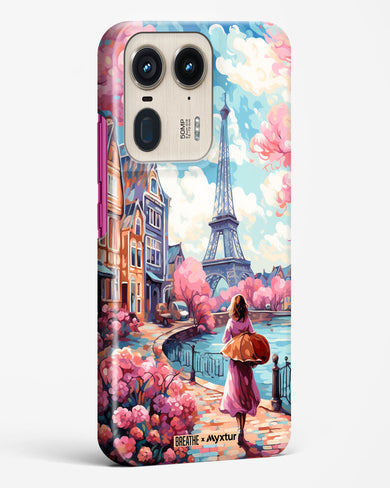 Pastel Paris Impressions [BREATHE] Hard Case Phone Cover (Motorola)