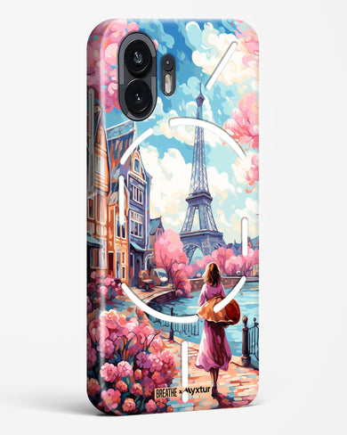 Pastel Paris Impressions [BREATHE] Hard Case Phone Cover (Nothing)