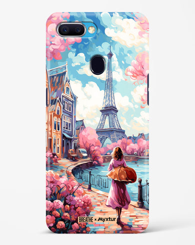 Pastel Paris Impressions [BREATHE] Hard Case Phone Cover-(Oppo)