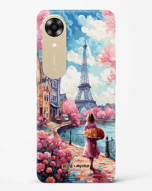 Pastel Paris Impressions [BREATHE] Hard Case Phone Cover (Oppo)