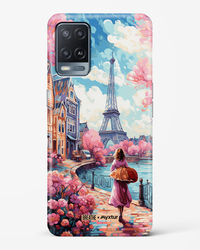 Pastel Paris Impressions [BREATHE] Hard Case Phone Cover-(Oppo)