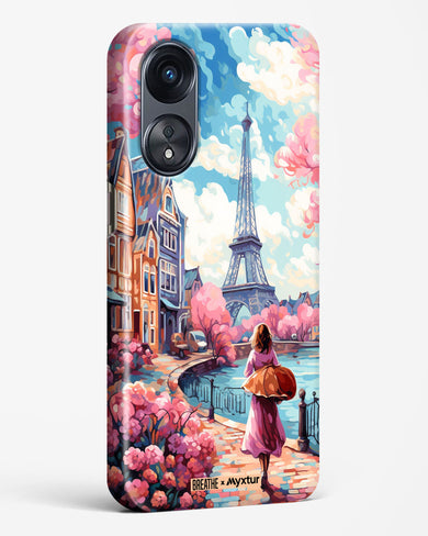 Pastel Paris Impressions [BREATHE] Hard Case Phone Cover (Oppo)