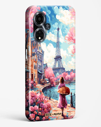 Pastel Paris Impressions [BREATHE] Hard Case Phone Cover (Oppo)