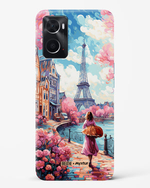 Pastel Paris Impressions [BREATHE] Hard Case Phone Cover-(Oppo)