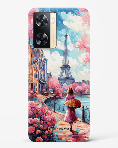Pastel Paris Impressions [BREATHE] Hard Case Phone Cover (Oppo)