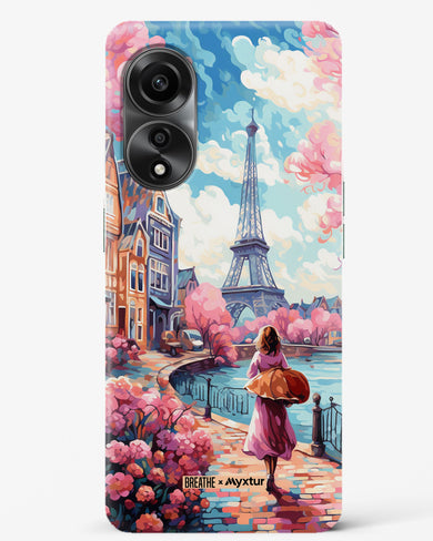Pastel Paris Impressions [BREATHE] Hard Case Phone Cover (Oppo)