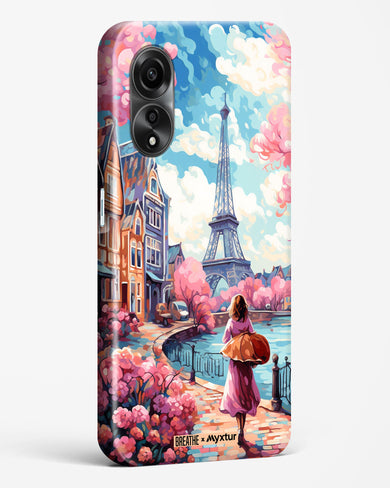 Pastel Paris Impressions [BREATHE] Hard Case Phone Cover (Oppo)