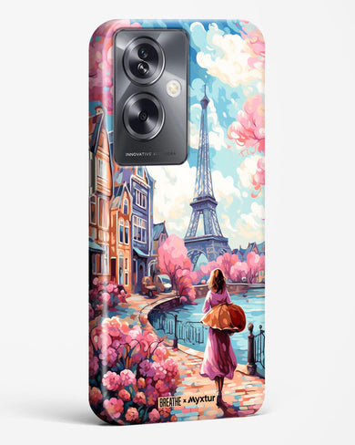 Pastel Paris Impressions [BREATHE] Hard Case Phone Cover (Oppo)