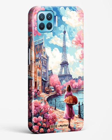 Pastel Paris Impressions [BREATHE] Hard Case Phone Cover-(Oppo)