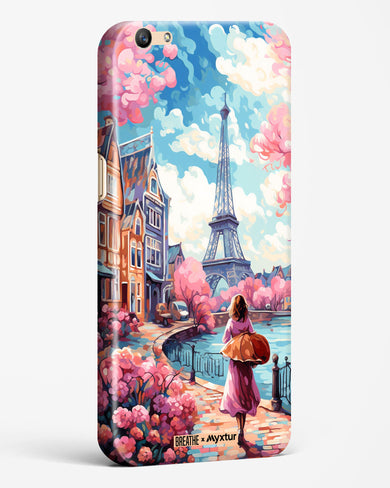 Pastel Paris Impressions [BREATHE] Hard Case Phone Cover (Oppo)