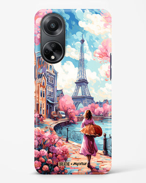 Pastel Paris Impressions [BREATHE] Hard Case Phone Cover (Oppo)