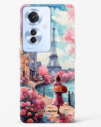 Pastel Paris Impressions [BREATHE] Hard Case Phone Cover (Oppo)