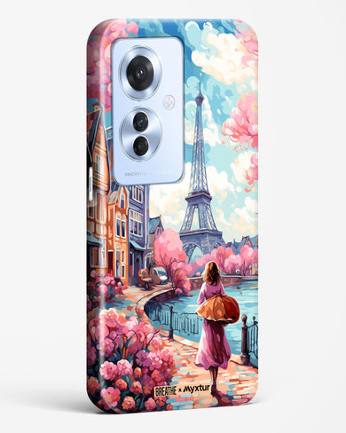 Pastel Paris Impressions [BREATHE] Hard Case Phone Cover (Oppo)