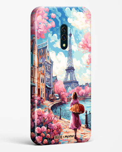 Pastel Paris Impressions [BREATHE] Hard Case Phone Cover (Oppo)