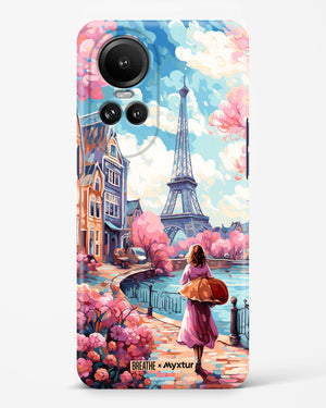 Pastel Paris Impressions [BREATHE] Hard Case Phone Cover (Oppo)