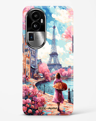 Pastel Paris Impressions [BREATHE] Hard Case Phone Cover (Oppo)