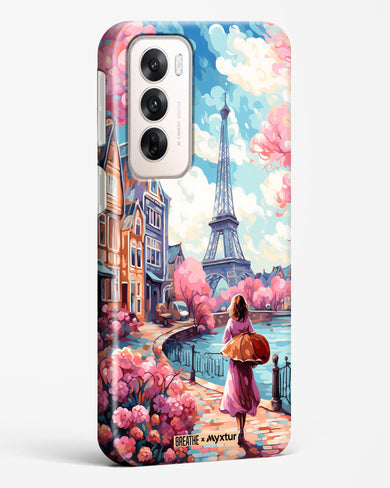 Pastel Paris Impressions [BREATHE] Hard Case Phone Cover (Oppo)