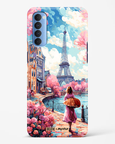 Pastel Paris Impressions [BREATHE] Hard Case Phone Cover (Oppo)