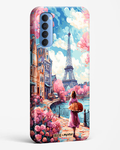 Pastel Paris Impressions [BREATHE] Hard Case Phone Cover (Oppo)
