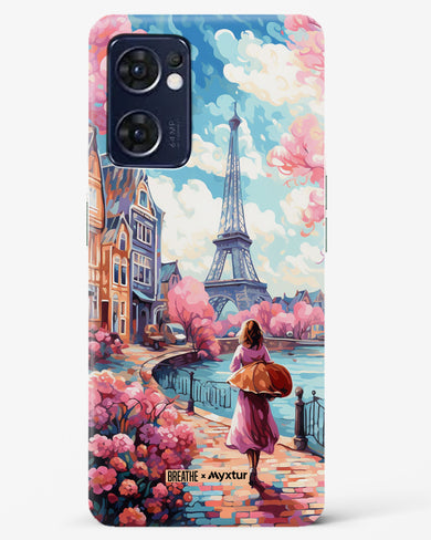 Pastel Paris Impressions [BREATHE] Hard Case Phone Cover (Oppo)