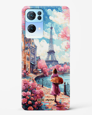 Pastel Paris Impressions [BREATHE] Hard Case Phone Cover (Oppo)