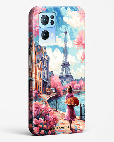 Pastel Paris Impressions [BREATHE] Hard Case Phone Cover (Oppo)