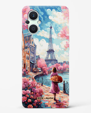 Pastel Paris Impressions [BREATHE] Hard Case Phone Cover-(Oppo)